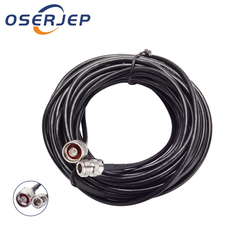 N Male To N Female Connector Antenna Cable RG58 Cable Pigtail 50cm-20m for Yagi/panel Outdoor Antenna