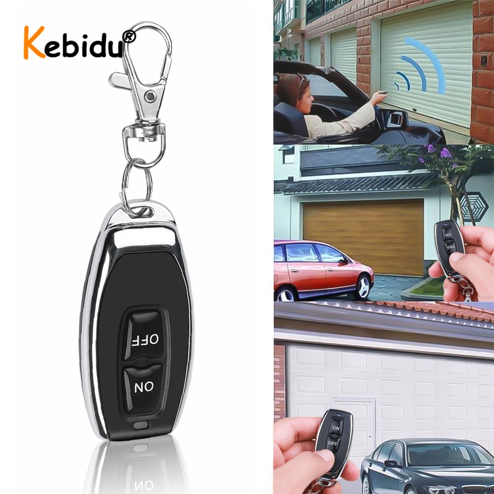 Kebidu Universal 433Mhz Wireless Remote Control Car Garage Copy Code Clone Duplicator Gate Door Opener