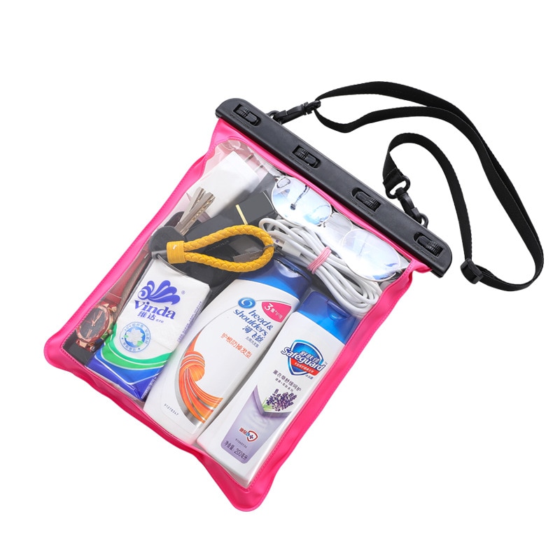 Bolsa de natación grande para teléfono móvil, funda impermeable para nadar, bucear, usar en la playa, iPhone 10, Huawei P40
