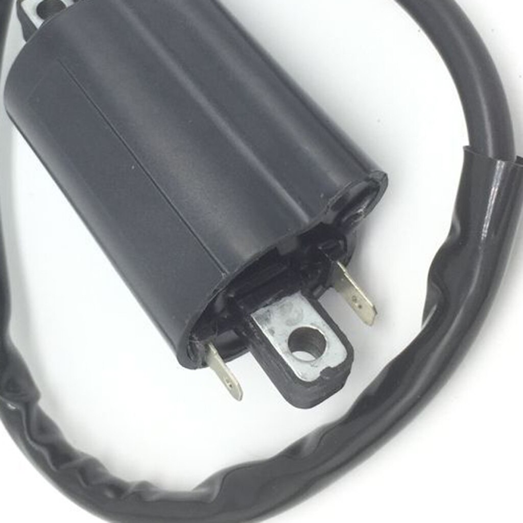 Replacement Motorcycle Motorbike Ignition Coil Assembly for Suzuki GT750 GT380 GT550 33410-31010 Black