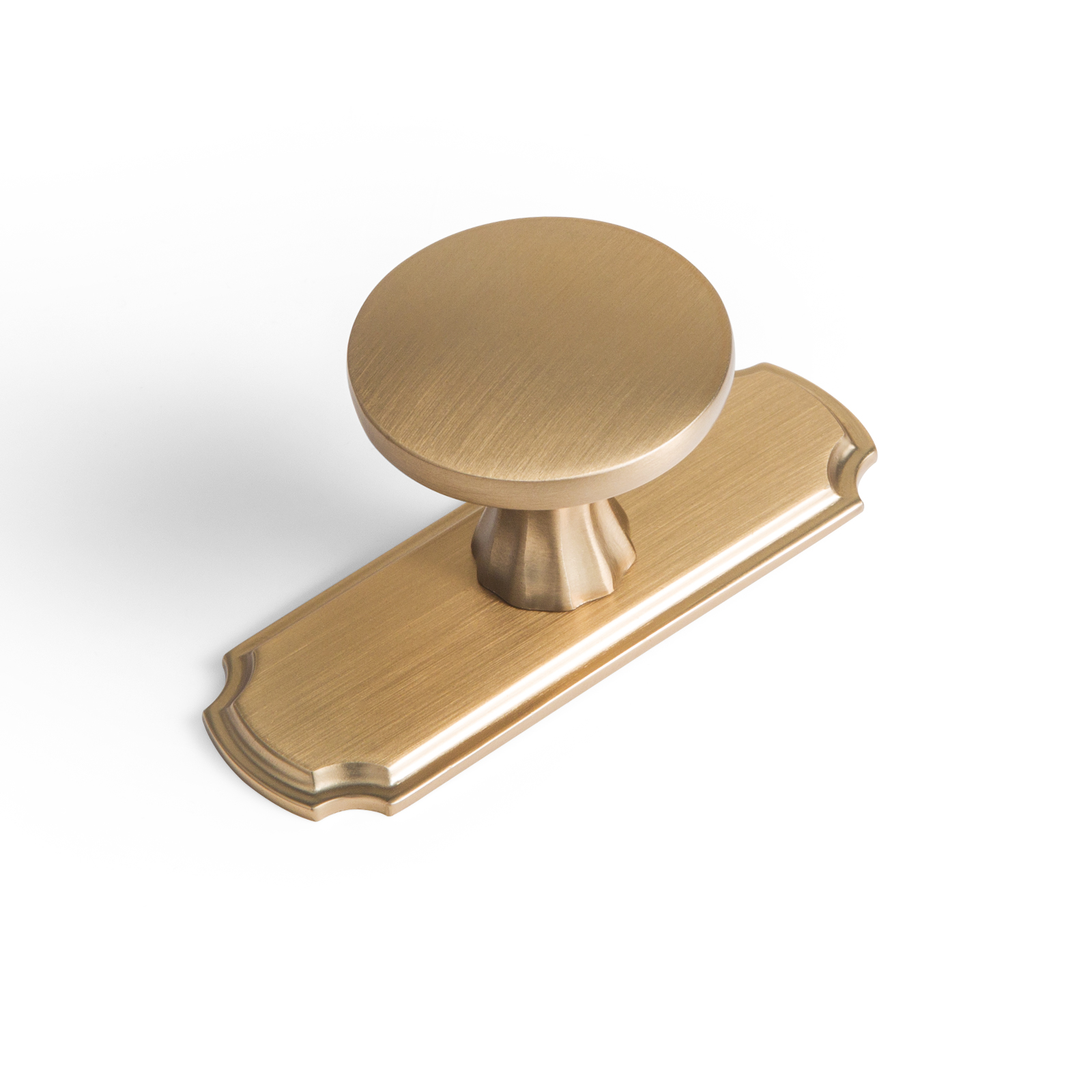 Stevige knop van zinklegering met basisbedekking, meubelgreep, kastknop en handgrepen van antiek messing