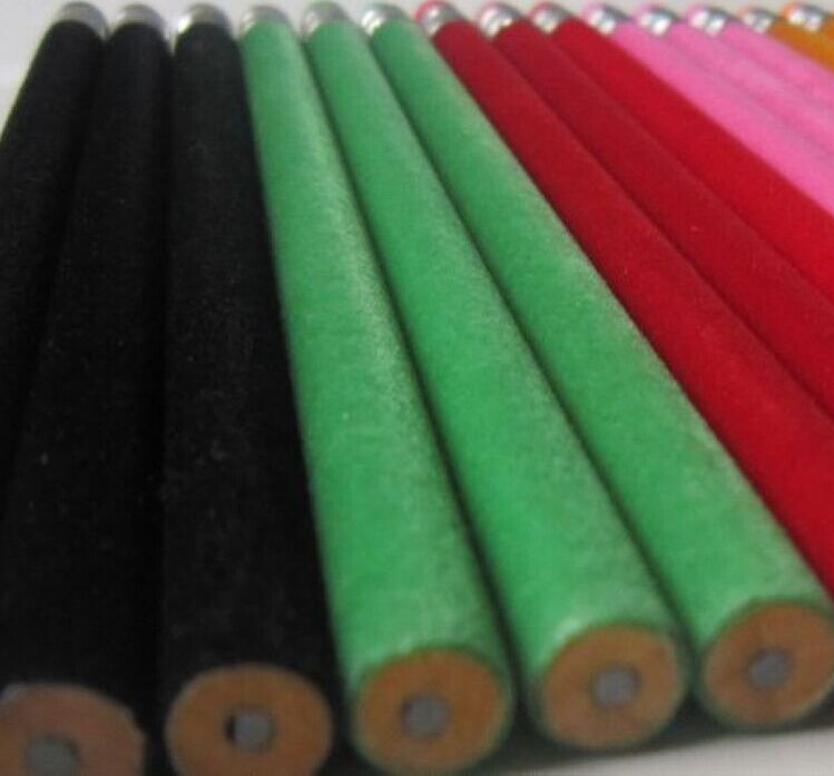 velvet pencil 12pcs wood pencil pencils hotel pencil standard pencil