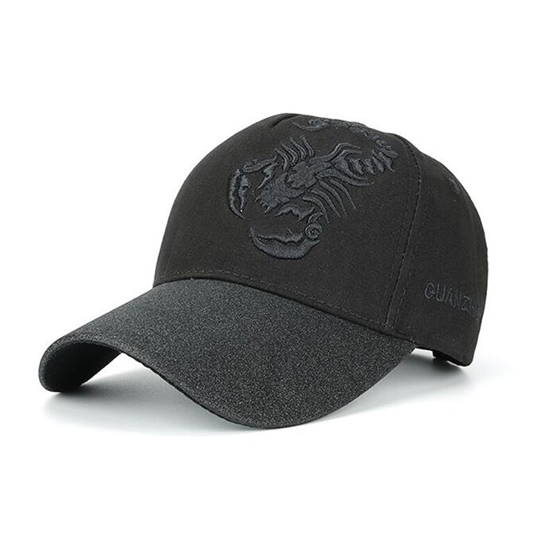 Scorpion Borduurwerk Hoed Verstelbare Snapback Trucker Golf Baseball Cap Lente Zonnehoed Voor Heren Vrouwen