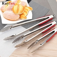 3 estilos de accesorios de cocina Gadgets de acero inoxidable barbacoa pan Clip de comida Anti-escaldado mango utensilios de cocina herramientas de cocina