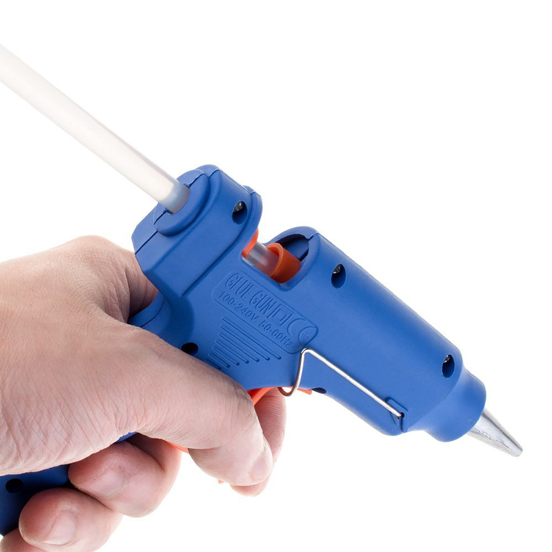 Mini Guns 20W Melt Glue GunIndustrial Thermo Electric Heat Temperature Repair Tool DIY With 7mm Glue Sticks