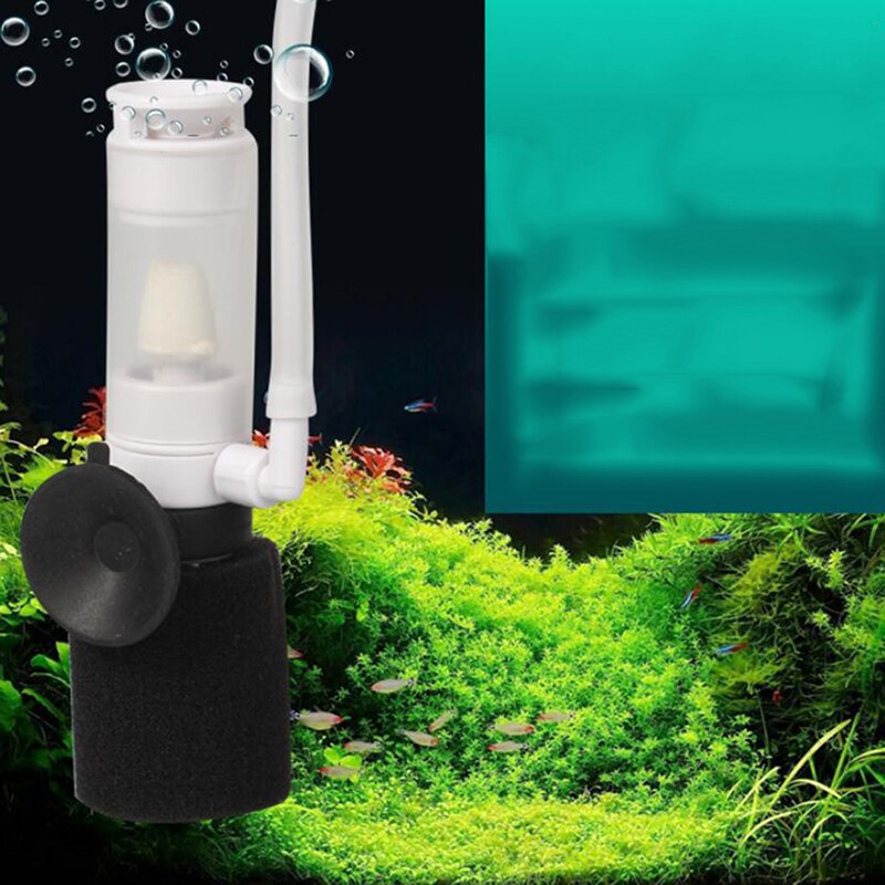 Externe Aquarium Filter Mini Filter Zuurstof Pomp Accessoires Kleine Pneumatische Filter Aquarium Mute Dompelpompen