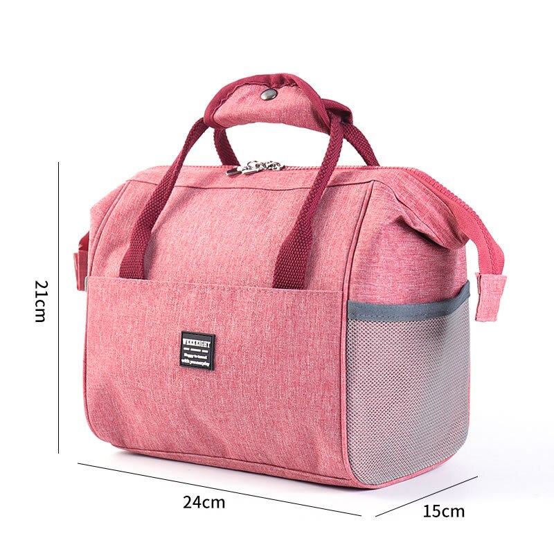 Draagbare Kationische Lunch Bento Isolatie Koude Opslag Verse Werk Voedsel Doos Picknick Fruit Salade Travel Organizer Accessoires: Watermelon red