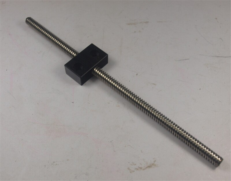 SWMAKER OX CNC, piezas de eje Z miller, ACME, Kit de tornillos de plomo, varilla roscada, tuerca ACME Delrin + alargador de 215 mm 8*8(P), kit de varilla roscada AMCE