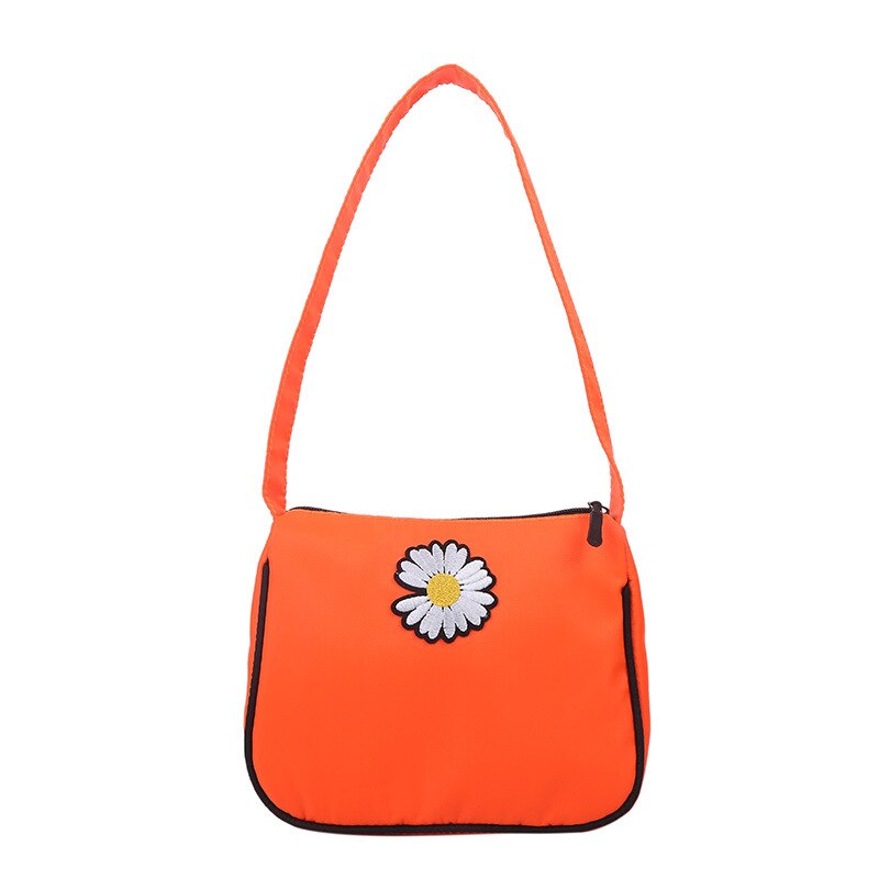 Canvas Kleine Tas Van Vrouwen Om Van Golf Van Zuid-korea Wilde Nylon Borduurwerk Schouder