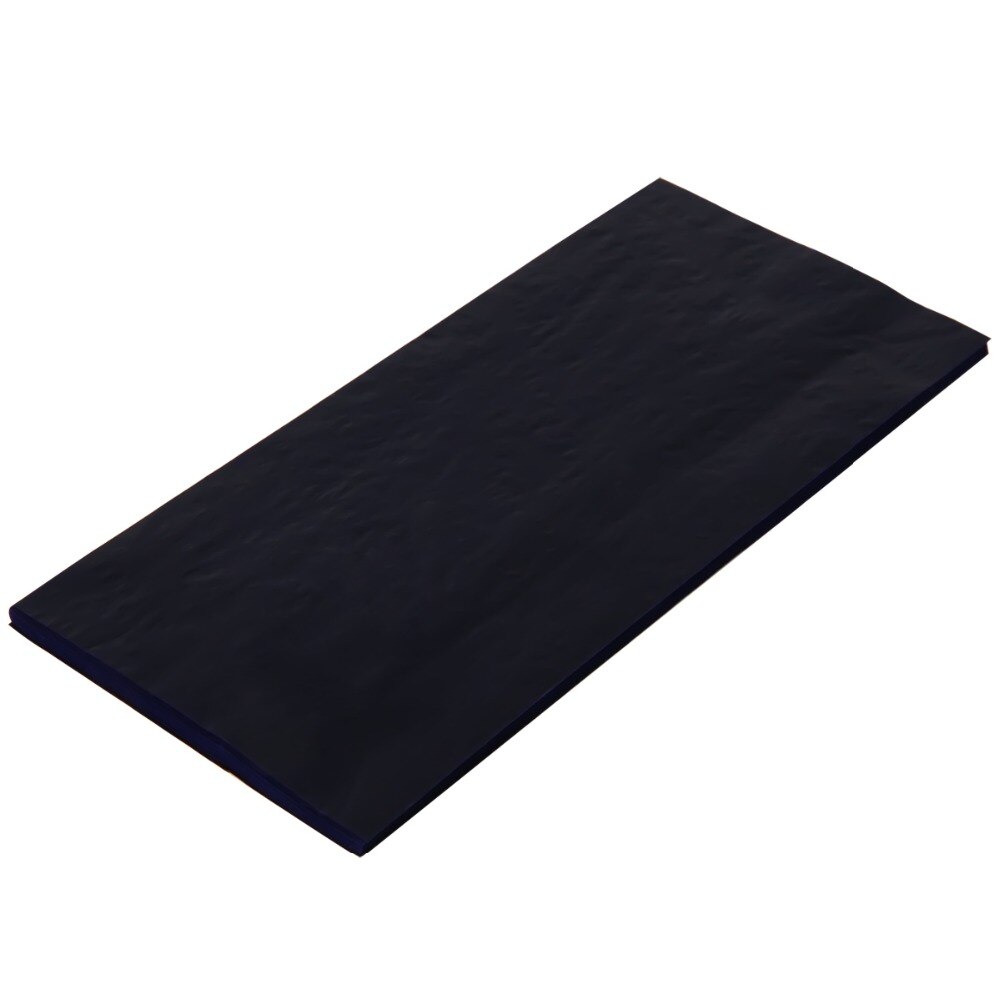 Deli 1pcs 9370 48K double side blue carbon paper 100 sheets/set financial supplies 8.5cm*18.5cm include three red sheets