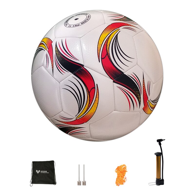 Newest Match Soccer Ball Standard Size 5 Football Ball PU Material Sports League Training Balls