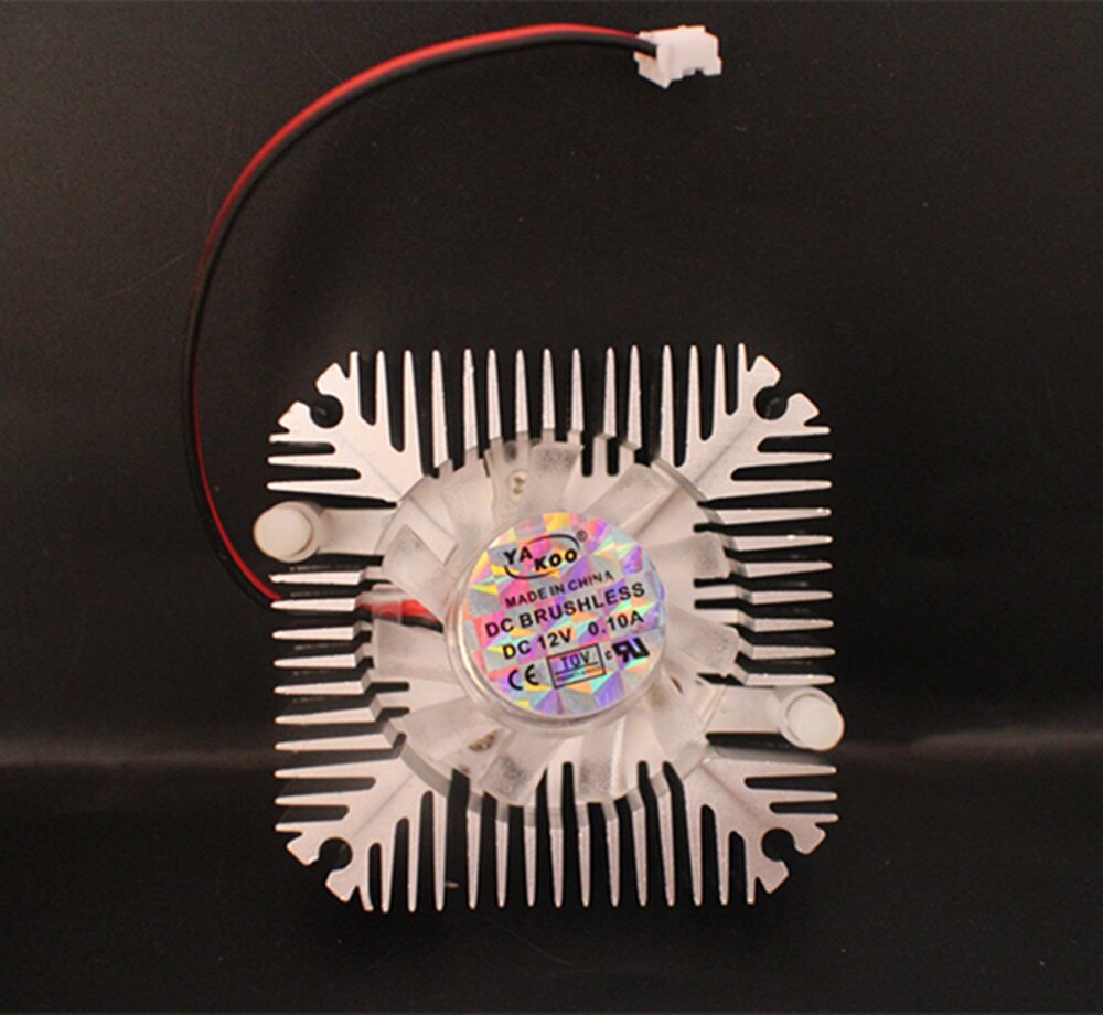 5W 10W hoch Energie LED Kühlkörper Mit Lüfter Aluminium Kühlung Für 5W/10W LED 12V