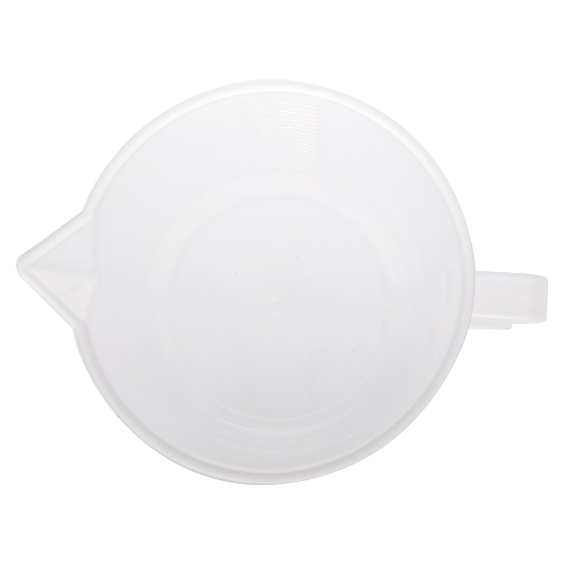 1000mL Capacity Clear Plastic Graduated Laboratory Measuring Set Beaker