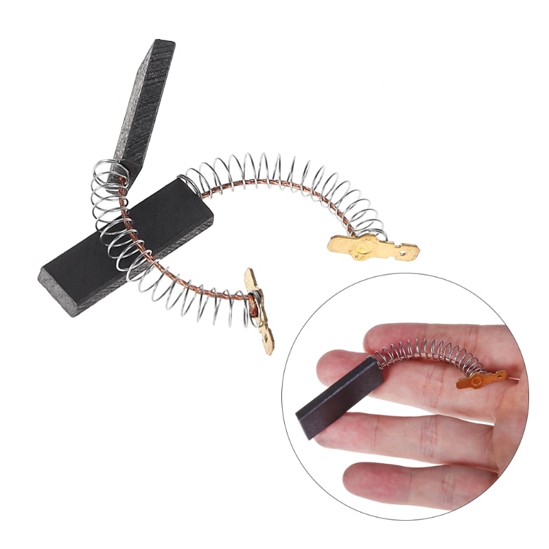 Pair Motor Carbon Brushes For BOSCH NEFF For SIEMENS WASHING MACHINE