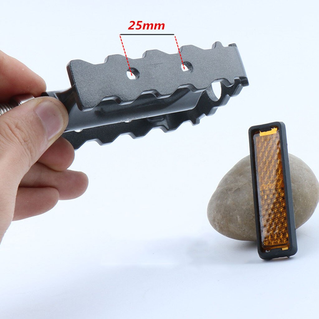 Reflector de Pedal para bicicleta, accesorios reflectantes de seguridad para ciclismo nocturno, 10 Uds.