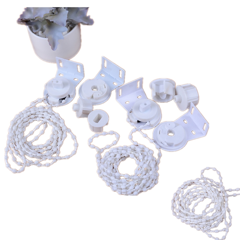 28mm/38mm Bead Curtain Accessories Window Treatments Hardware Roller Blind Shade Kit Cluth Control Ends Home Decor Bracket Chain