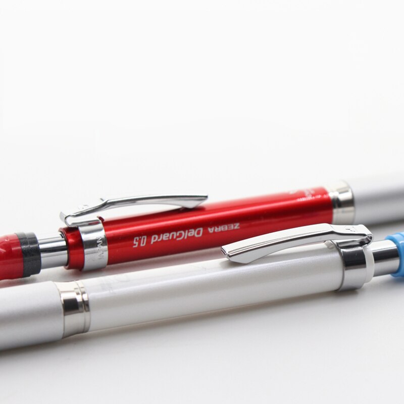 P-MA86 zèbre 0.3/0.5mm corps en métal crayons mécaniques système Anti-rupture dessin activité crayon bureau et école