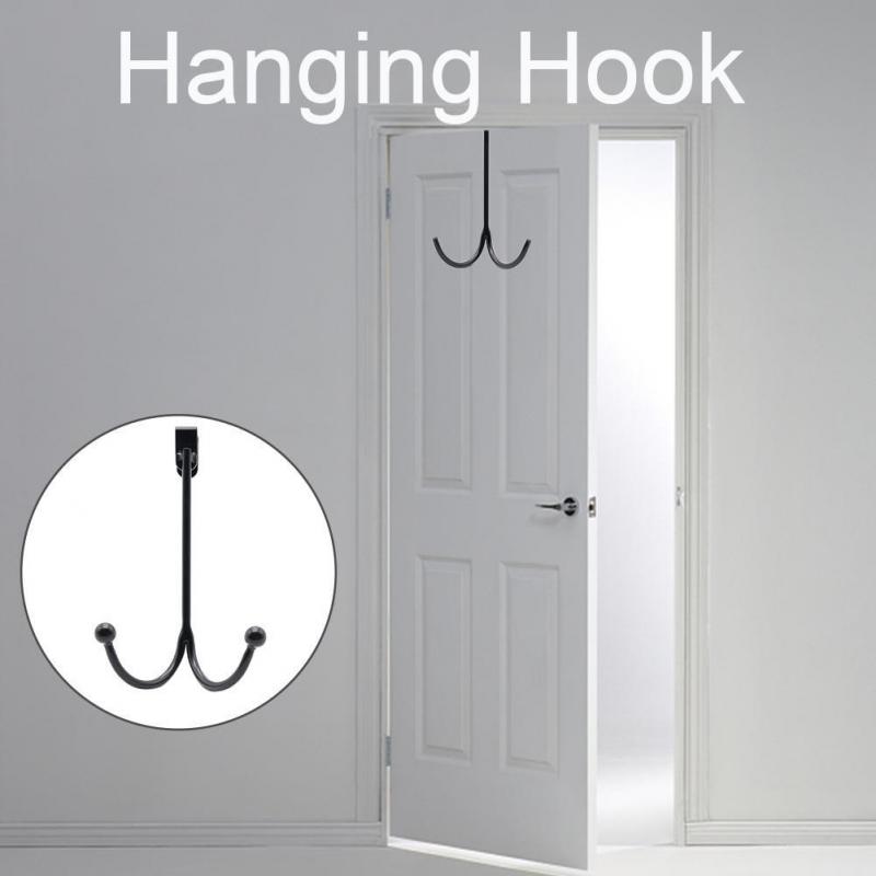 Smeedijzeren Deur Terug Haak Slaapkamer Kleerhanger Deur Terug Jas Haak Badhanddoek Haak Houder Metalen Haak Gratis Ponsen