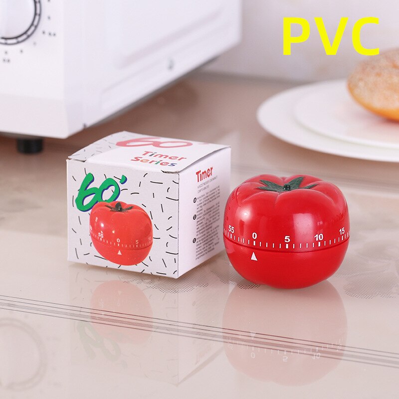 Useful Mechanical Kitchen Cooking Timer Alarm 60 Minutes Stainless Steel Digital Timer Alarm.: PVC ABS