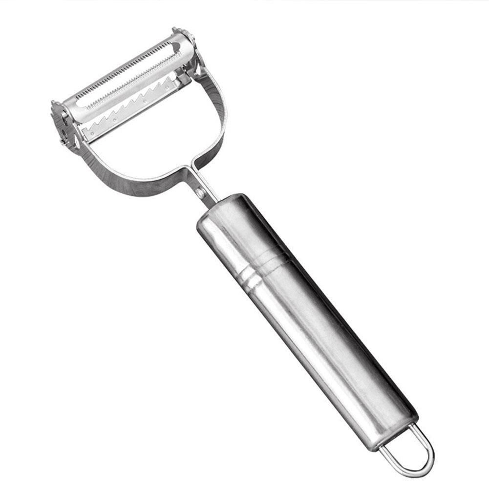 Steel Vegetable Julienne Peeler Double-Sided Blade Vegetable Cutter And Fruit Slicer Dual Blade Multi Kitchen Utensils
