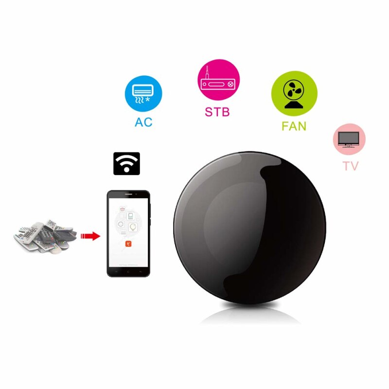 Tuya Smart Life WiFi IR Remote Controller Mini Smart Home Voice Remote Control Switch Compatible With Alexa Echo Google Home