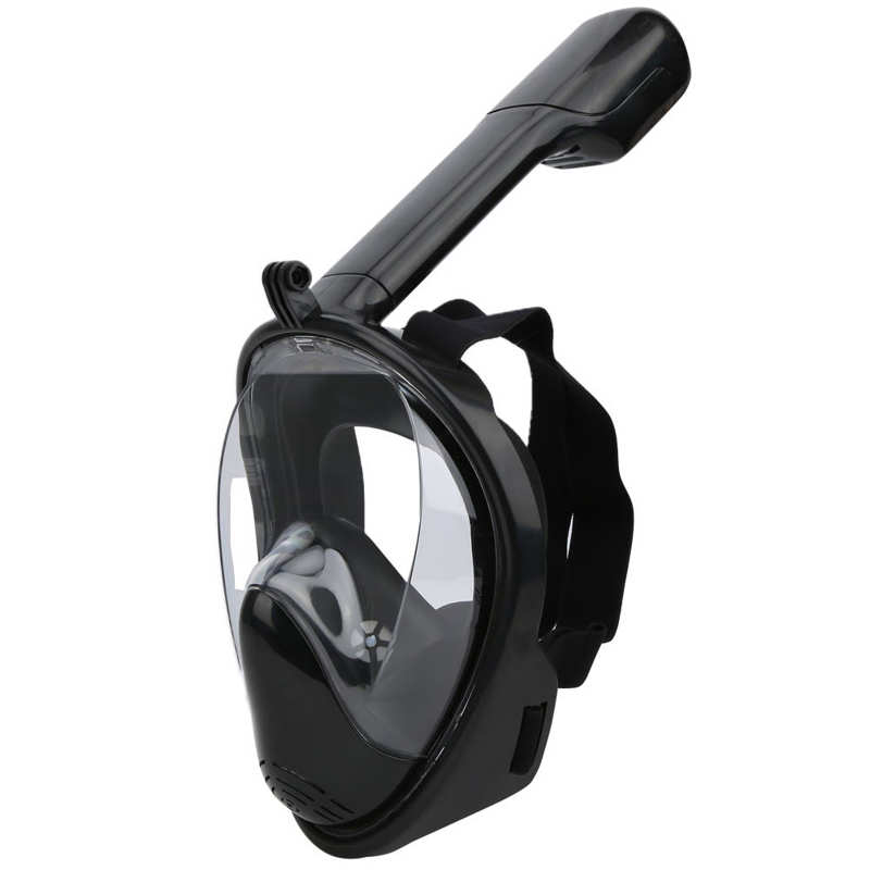Volledig gezichtsmasker voor duiken, kinderen, onderwater, anti-condens, panoramisch, volledig gezichtsmasker, snorkel, zwemmen, snorkelmasker