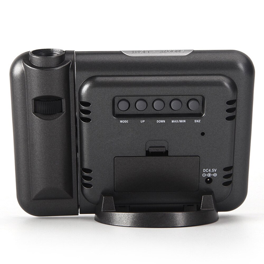 Tafel Klok Projectie Wekker Met Weerstation Thermometer Datum Display Digitale Klok Usb Charger Snooze Led Projectie