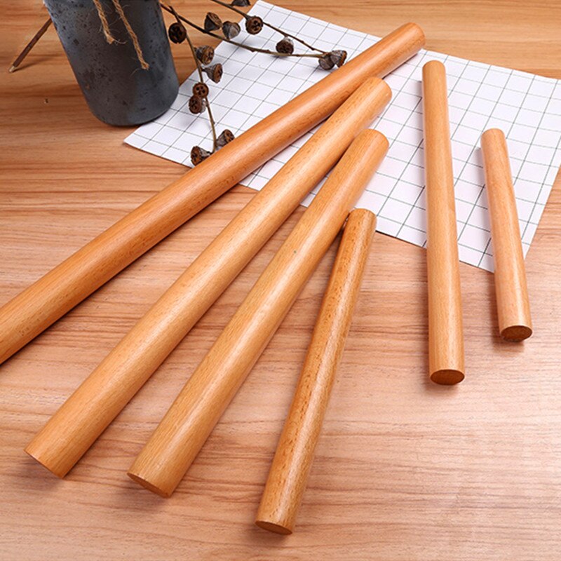 5 Size Keuken Houten Deegroller Fondant Cake Decoratie Deeg Roller Bakken Keuken Koken Gereedschap Accessoires 16/30/40 Cm