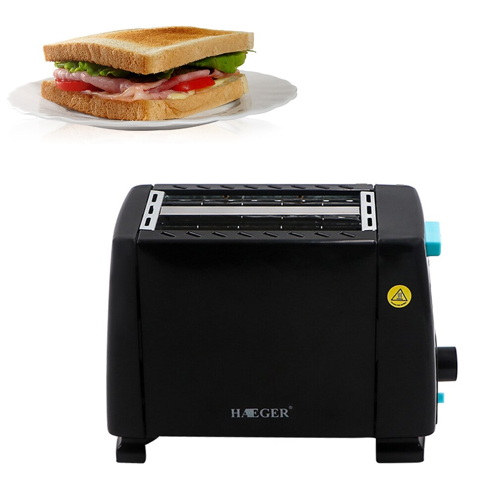 2 Slices Stainless Steel Bread Toaster Automatic Breakfast Maker Grill bread toaster Household Breakfast maker Sonifer EU