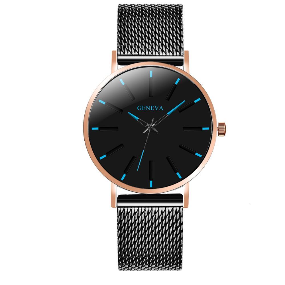 Horloge Mannen Horloge Mannen Ultradunne Zakelijke Mannen Horloges Quartz Roestvrij Stalen Band Polshorloge Mannelijke Klok Relogio masculino: black rose gold