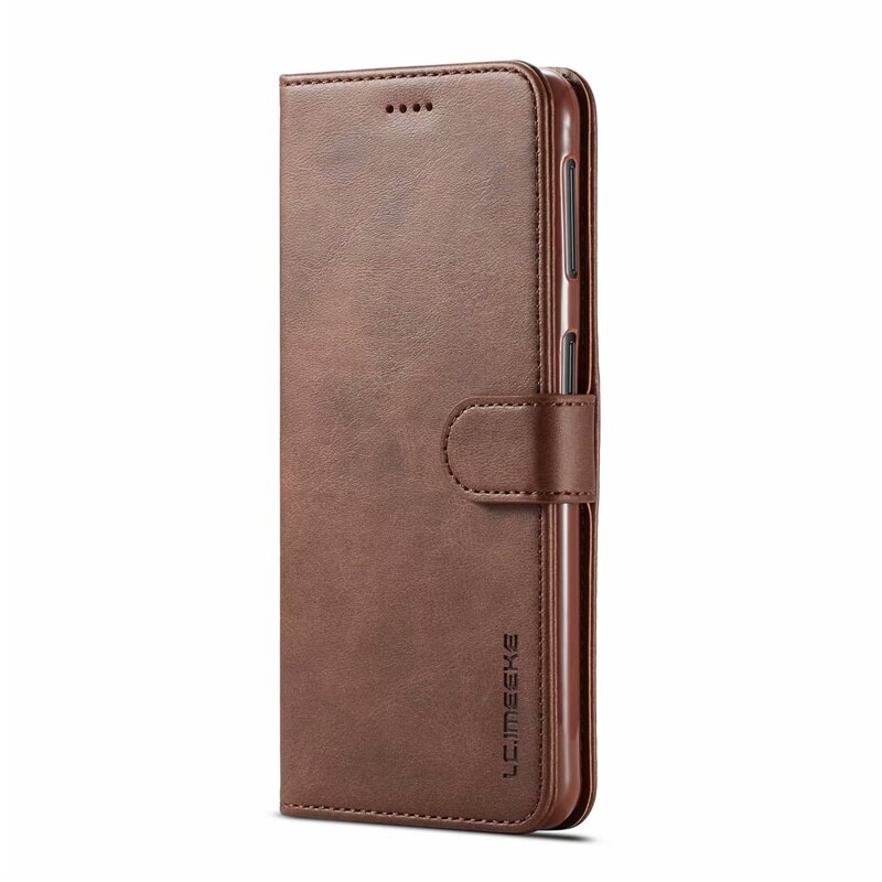 Flip Fall Für Samsung A9 Fall Leder Vintage Brieftasche Fall Auf Samsung Galaxy A9 Telefon Fall Für Samsung a9 Abdeckung Auf: Dunkelbraun