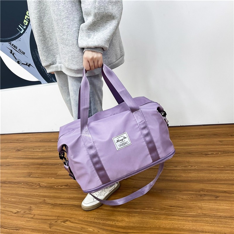 Wasserdicht Sport Fitness Tasche Einstellbare Fitnessstudio Yoga Tasche Große Reisetasche Handtasche für Frauen Wochenende Reisen tasche Bolsa Sack