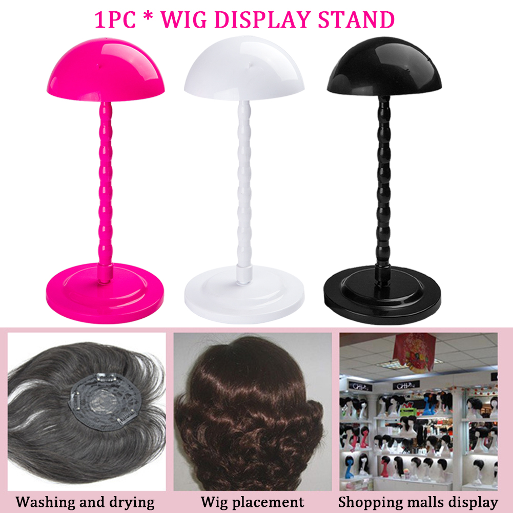 Tupé stall salong praktisk keps bärbar hårhållare peruk stativ dummy verktyg hem hatt display förvaring skyltdocka huvud