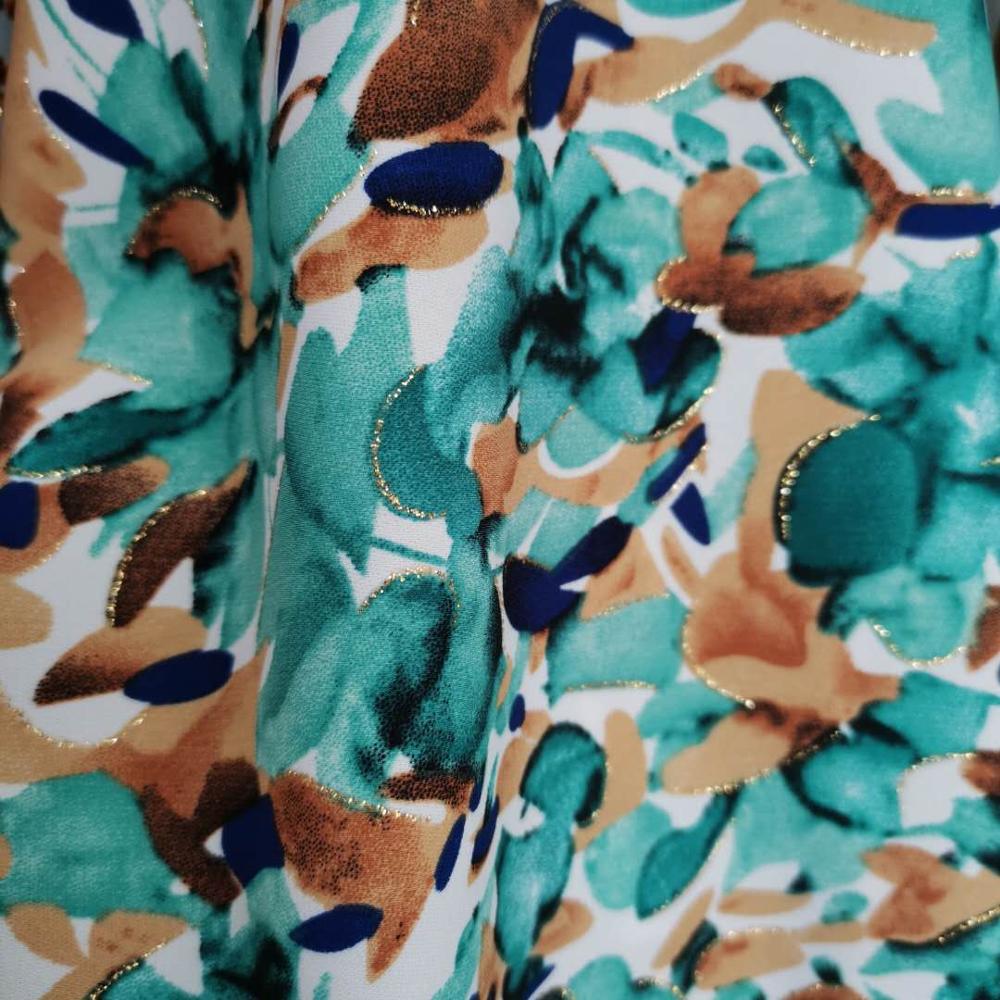 Bling Dress Stretchy Chiffon Glittery Material Tissue Fabric DIY Clothing Material DIY Sewing Textile Summer Cloth