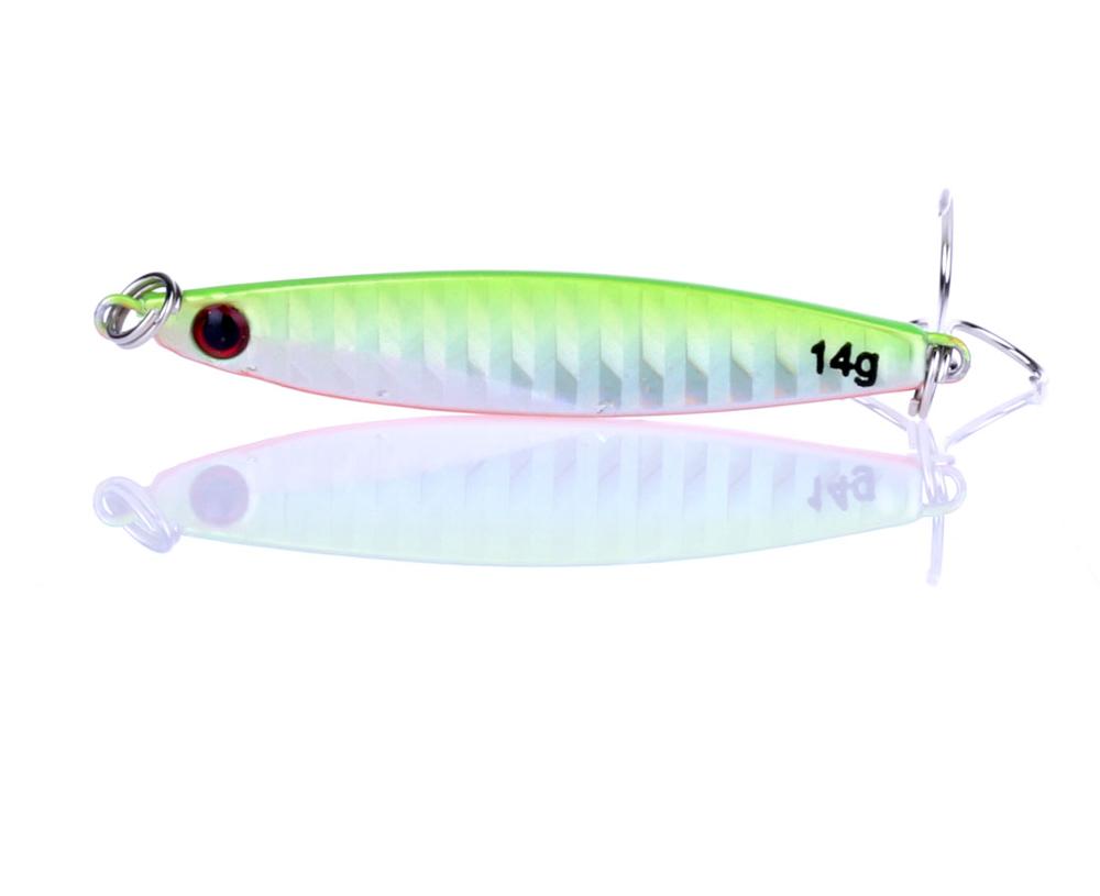 ThunderShower Metal Long Casting Jigging Lure Crankbait Jerkbait Spinning Fishing Jigs 14g/21g for Saltwater Freshwater