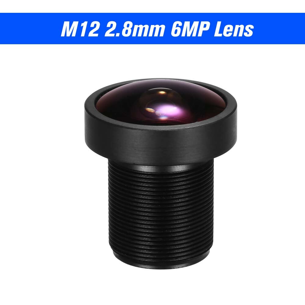 Starlight Lens 2.8mm CCTV MTV Board Lens M12 Mount Lens 2.8 mm 1/2.5" Image Format Aperture CCTV IP Security Cameras