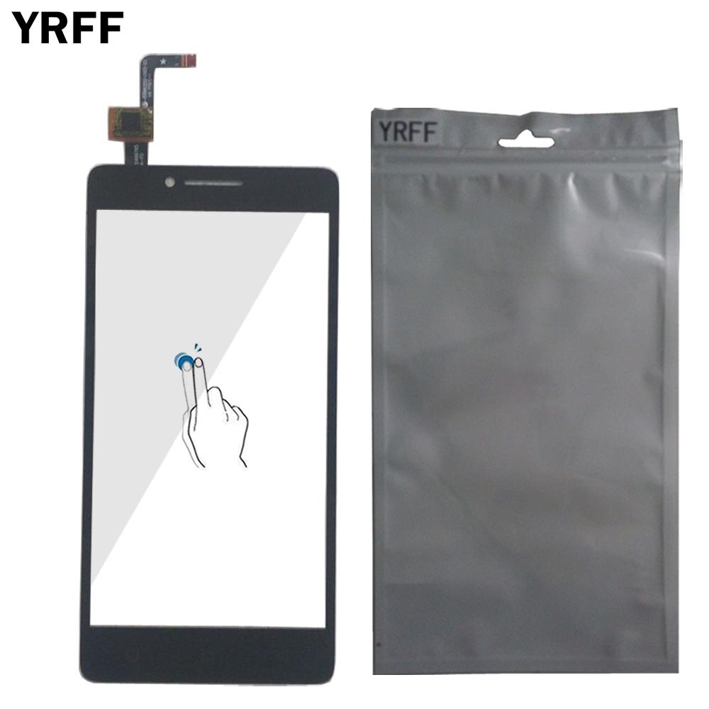 Mobile Touch Screen Para Lenovo A6010 UM 6010 Sensor de Toque Do Painel Frontal de Vidro Exterior Digitador de Peças de Reparo Ferramentas Filme Protetor