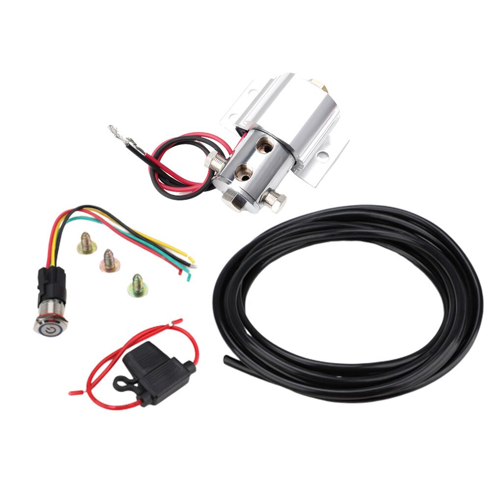 DC 12-24V Universal Brake Line Lock Kit Fits for Ford 1/8-27 NPT