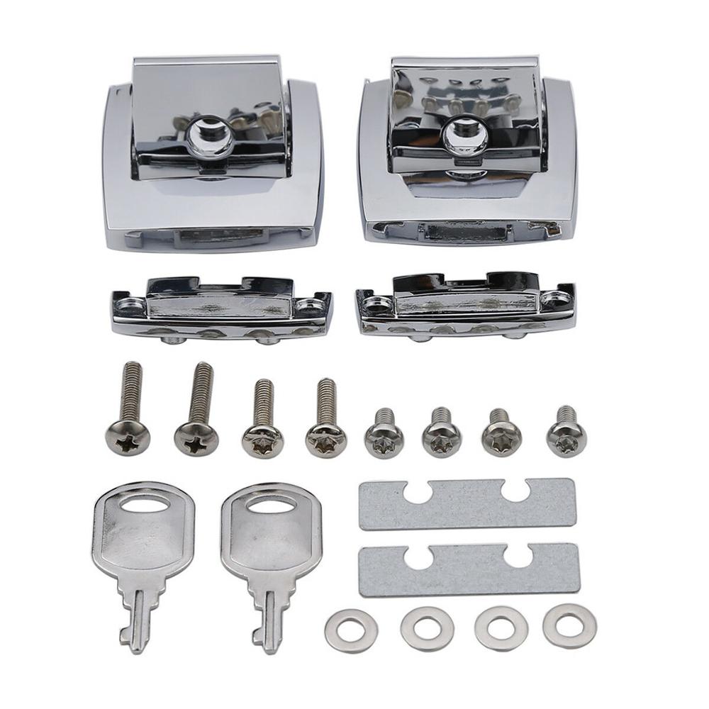 Motorcycle Razor Chopped King Pack Latches Kit For Harley Tour Pak Touring Road King Electra Glide Street Glide 1988