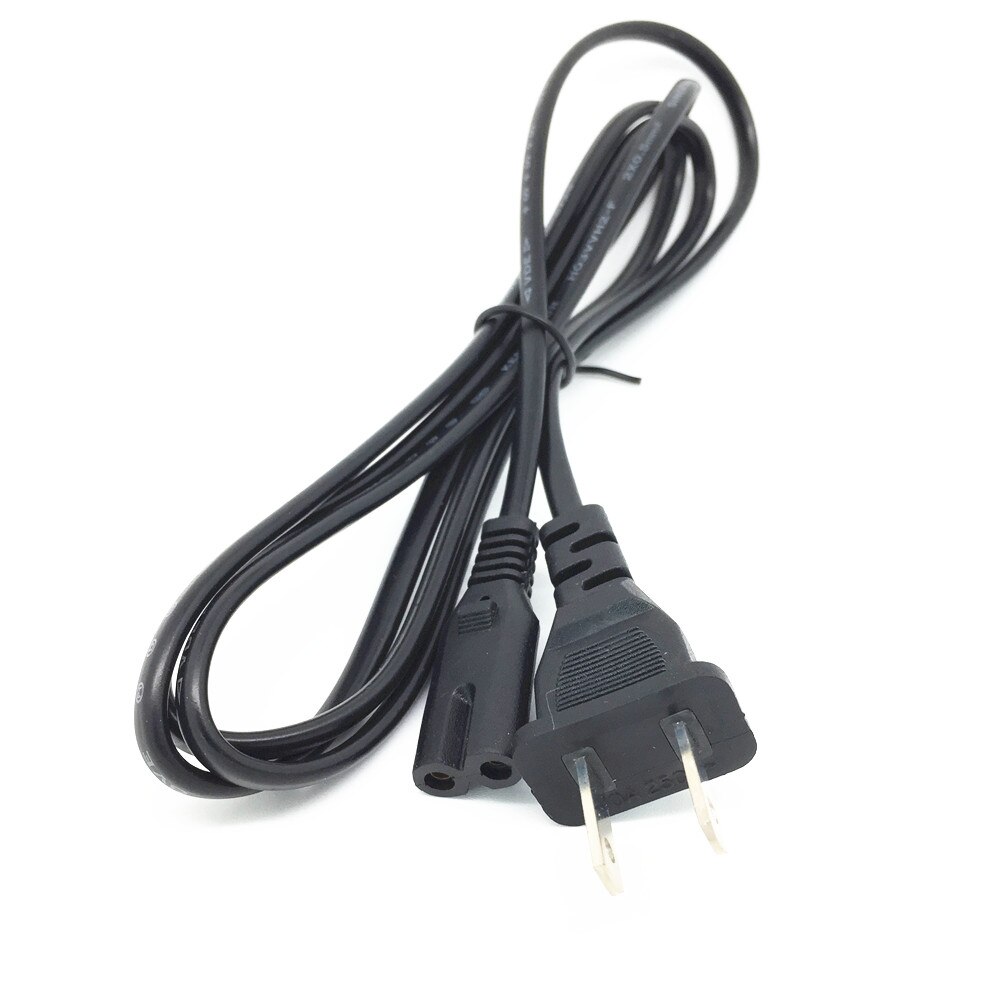 US /EU Plug 2-Prong AC Power Cord Cable Lead FOR JVC Digital Camcorder Battery Charger AC Adapter