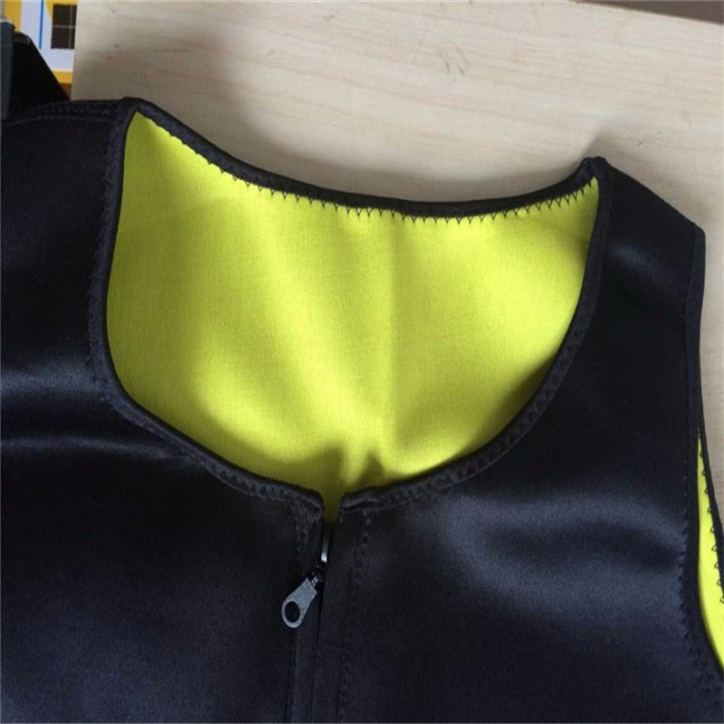 Men Slimming Vest Neoprene Shaper Sweat Thermal Belt Body Shaper Posture Trimmer Waist Abdomen Trainer Corsets Shapers