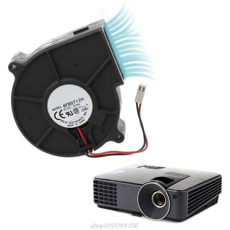 Voor Delta BFB0712H 7530 Dc 12V 0.36A Projector Blower Centrifugaal Ventilator A13 21