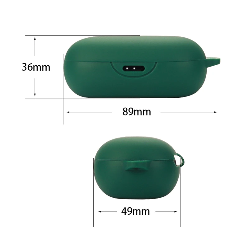 Draadloze Headset Beschermhoes Voor Anker Soundcore Sport X10 Hoes Siliconen Beschermend Omhulsel Wasbare Behuizing Anti-Stof Hoes