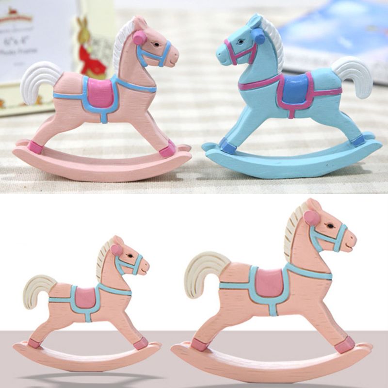 Cute Horse Ornaments Home Decoration Cake Baking Accessories Kids Birthday