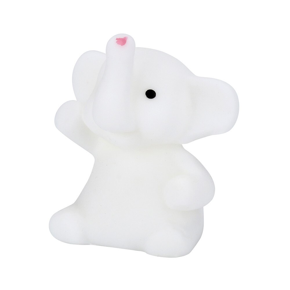 Relax Toys 4CM Cute Elephant Mochi Squishy Squeeze Healing Fun Kids Kawaii Toy Stress Reliever Deco Squishy Animals