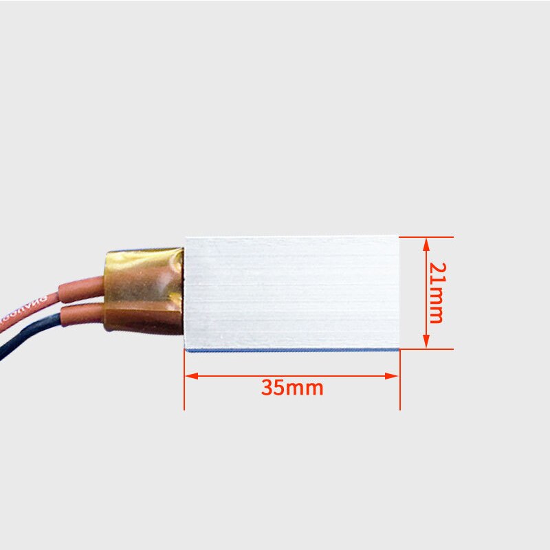 220V Keramiek Ptc Keramische Elektrische Verwarming Plaat Aluminium Shell Keramische Plaat Constante Temperatuur Verwarming