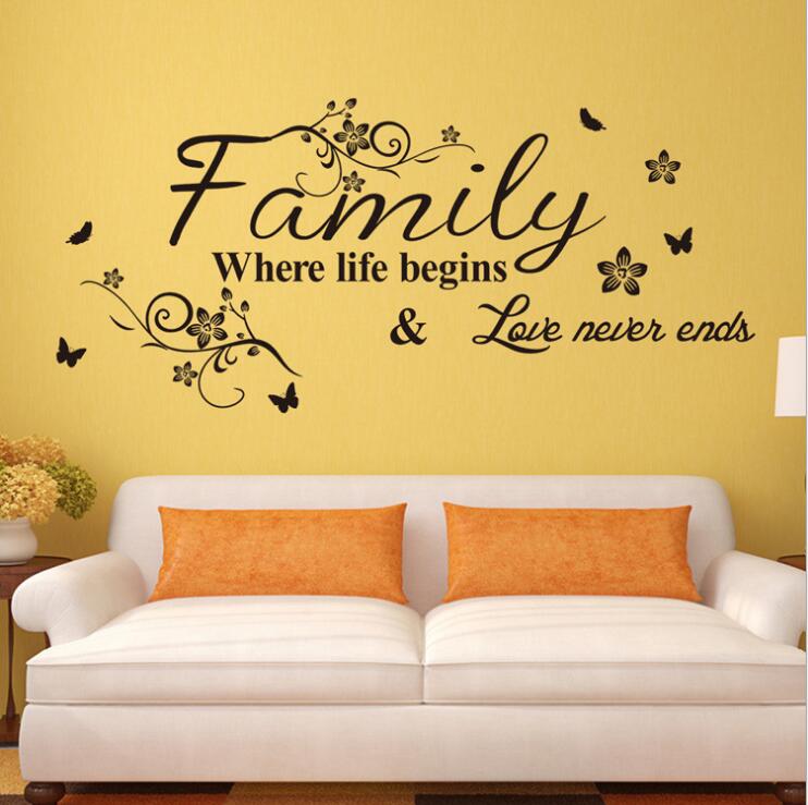 Decorative Wall Stickers DIY Wall Art bedroom decor wall decorations living room