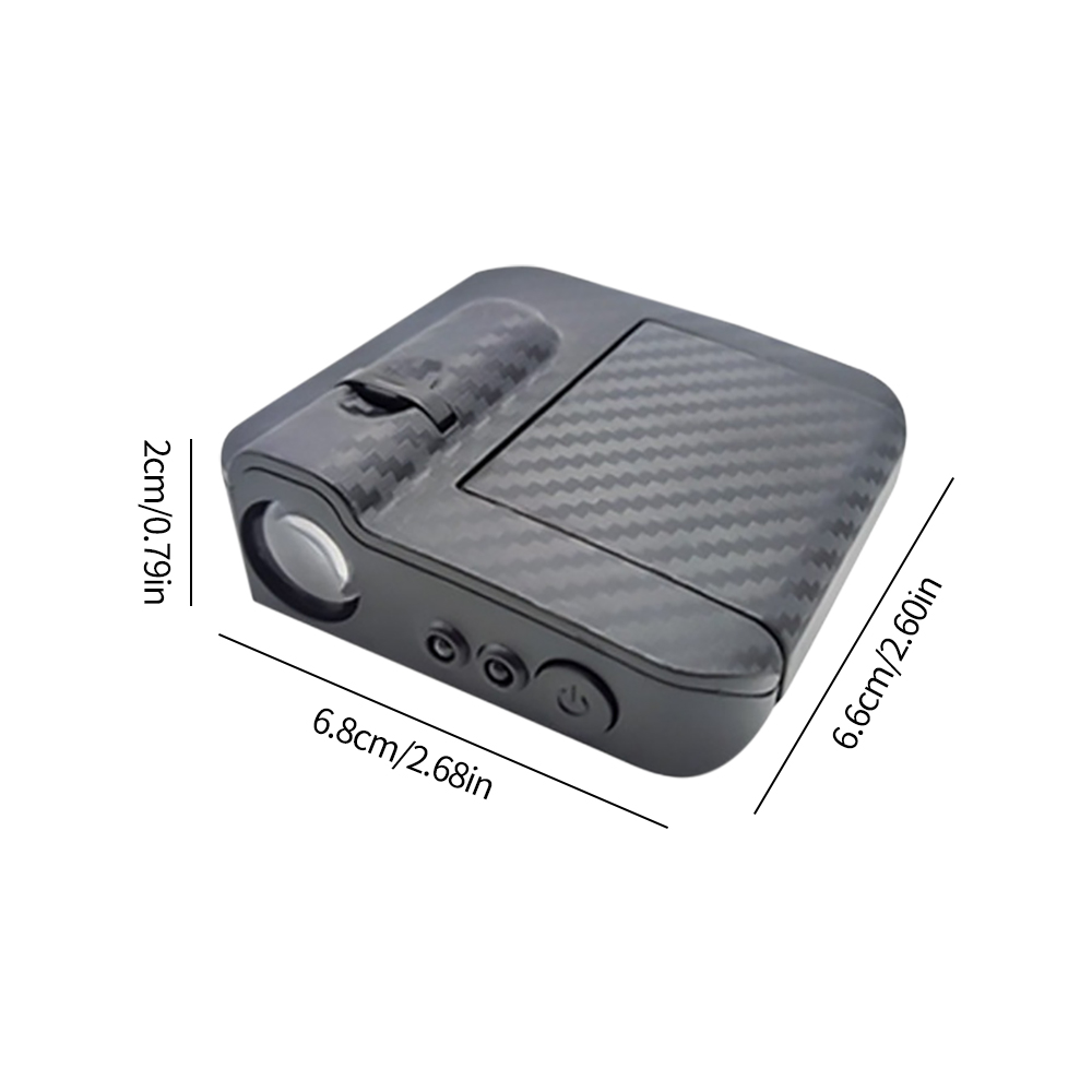 Luz de bienvenida para puerta de coche, alas de Ángel, luces de ambiente para coche, accesorios LED, proyección inalámbrica decorativa, 2 uds.