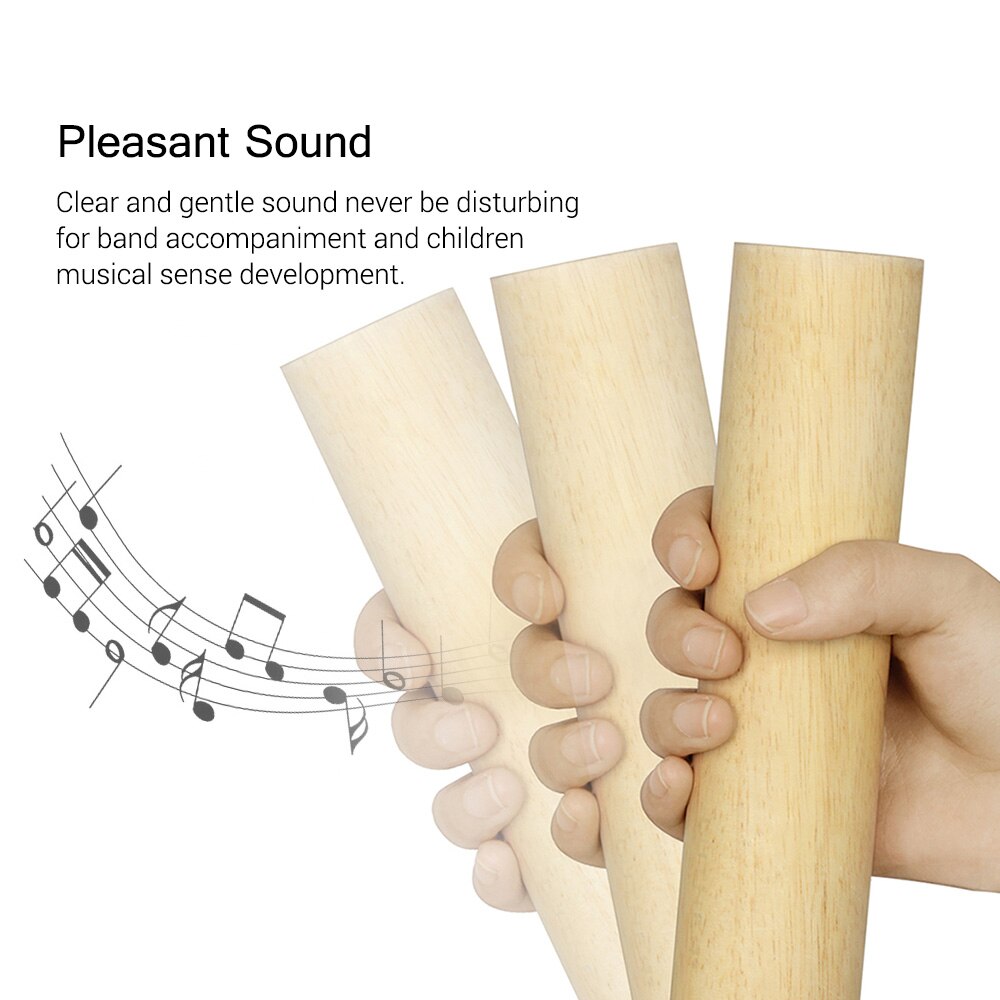 Hand Percussion Shaker Wooden Musical Instrument Shaker Children Toy Band Accompaniment