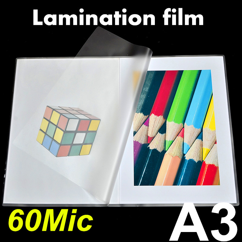 A3 60 mikrofon lamineringsposer lamineringsfilm
